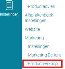 product verkoop