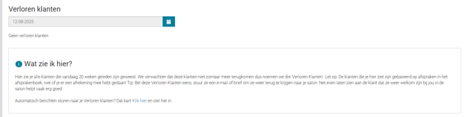 verloren klanten